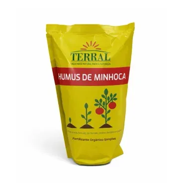 Humus de Minhoca Fertilizante Organico Terral